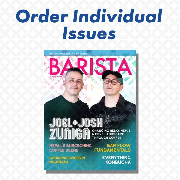 Order individual copies of Barista Magazine